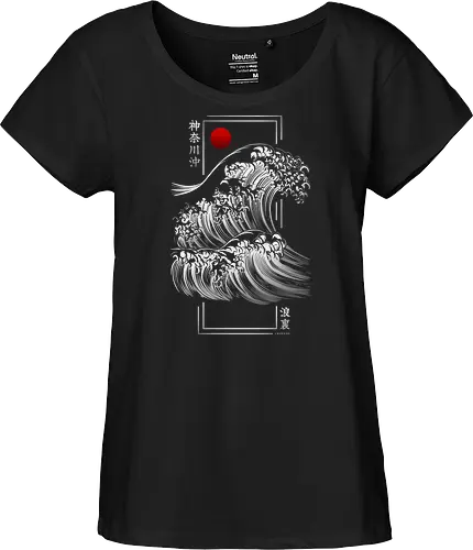 Modern Kanagawa's Wave - Silver