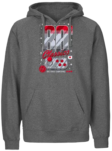 80s Classics Retro Gaming - 80s, retro, gaming - Fairtrade Hoodie