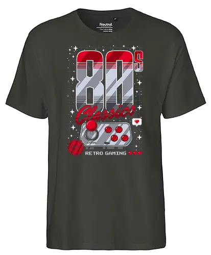 80s Classics Retro Gaming - 80s, retro, gaming - Fairtrade T-Shirt