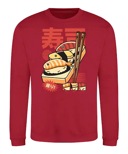 Vintage Cool Nigiri Sushis - nigiri, sushi, food - Sweatshirt