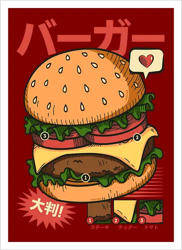 Vintage Cool Burger