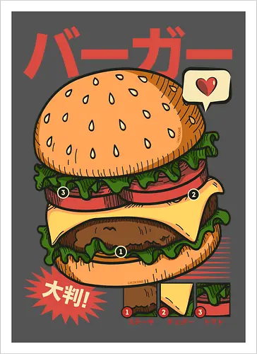 Vintage Cool Burger