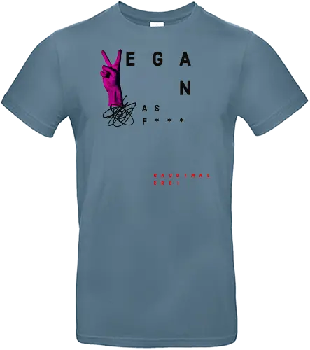 Vegan as F... - Standard T-Shirt