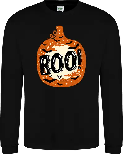 BOO ! pumpkin halloween