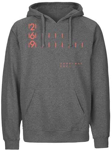 Vegan 269.Orange - Fairtrade Hoodie