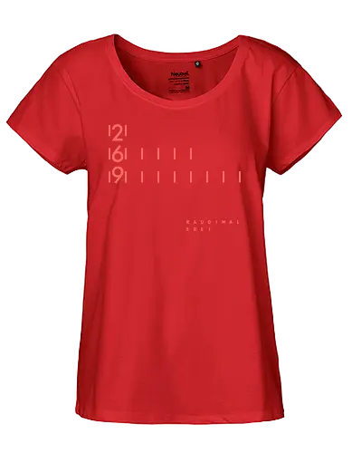 Vegan 269.Orange - Fairtrade Girl Shirt