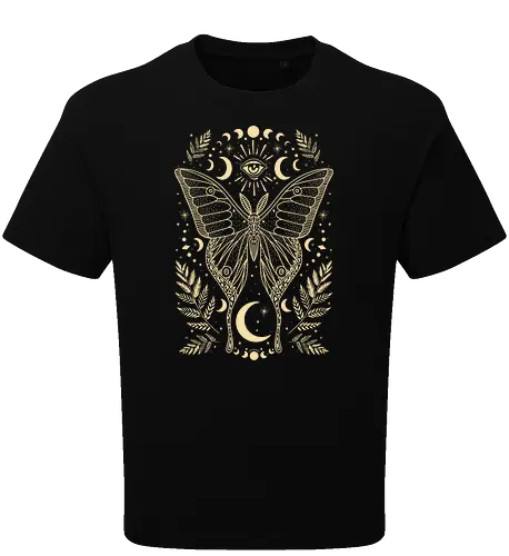 Occult Mystical Moon Moth