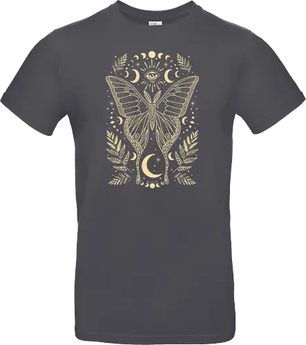 Occult Mystical Moon Moth