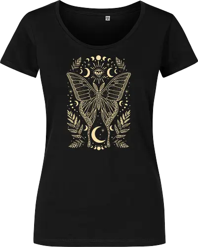 Occult Mystical Moon Moth