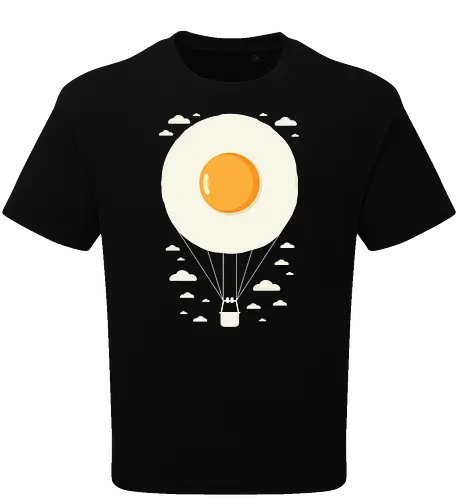 Hot air balloon fried egg