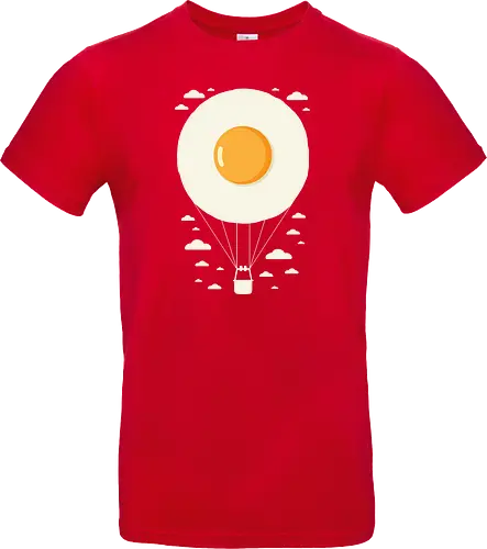 Hot air balloon fried egg