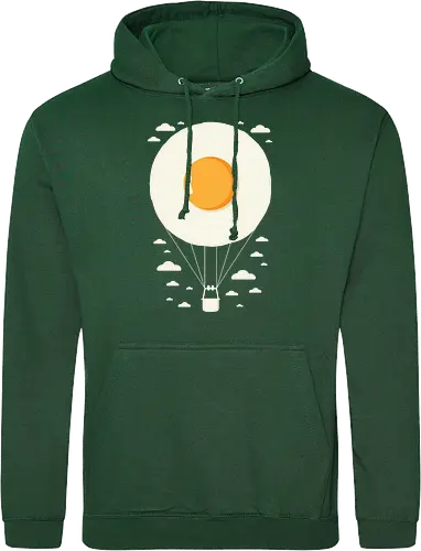 Hot air balloon fried egg