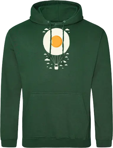 Hot air balloon fried egg