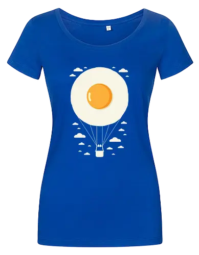 Hot air balloon fried egg