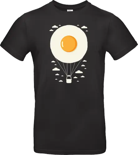 Hot air balloon fried egg