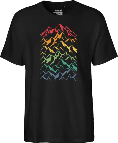 Retro Mountains Lines