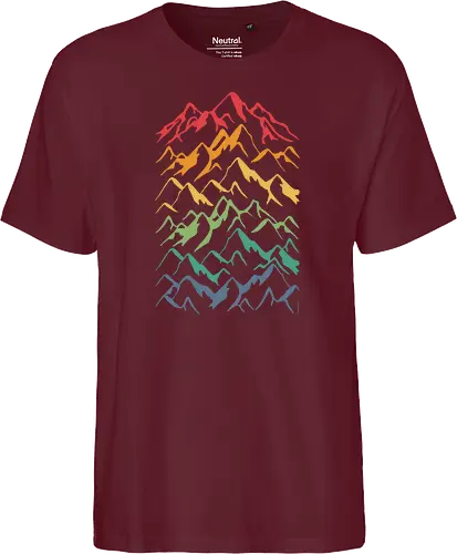 Retro Mountains Lines