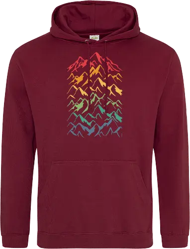 Retro Mountains Lines