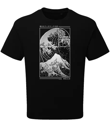 The Great Wave of Fibonacci Spiral - Modern