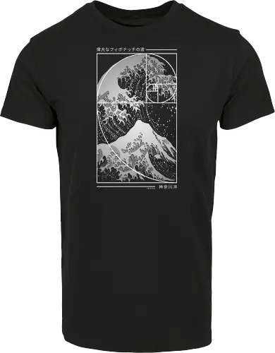 The Great Wave of Fibonacci Spiral - Modern