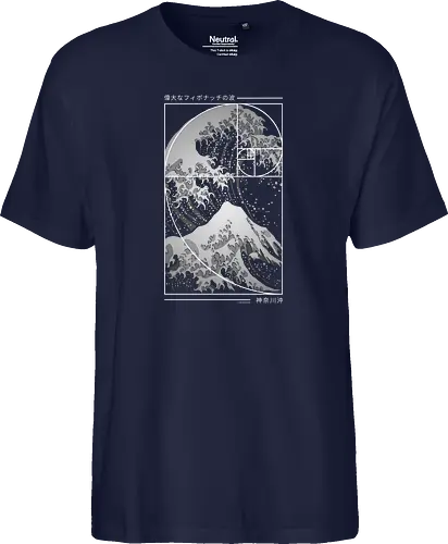 The Great Wave of Fibonacci Spiral - Modern