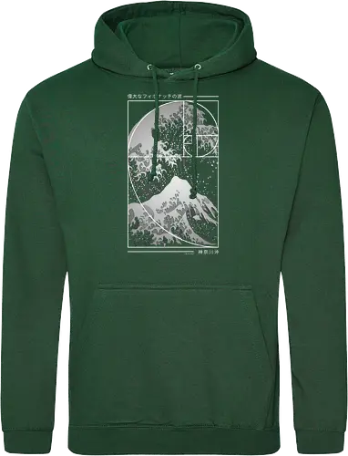 The Great Wave of Fibonacci Spiral - Modern