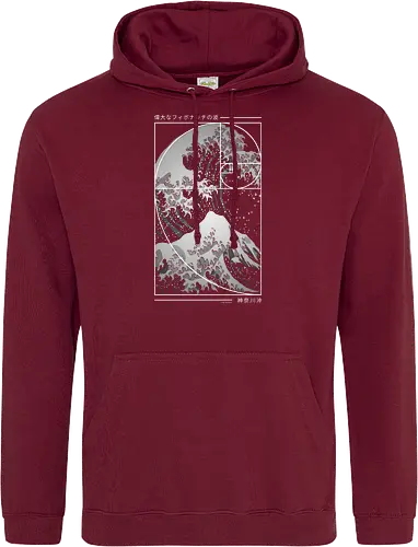 The Great Wave of Fibonacci Spiral - Modern