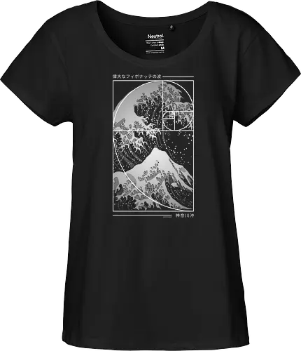 The Great Wave of Fibonacci Spiral - Modern