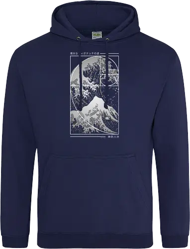 The Great Wave of Fibonacci Spiral - Modern