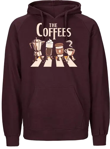 The Coffees - coffee, kaffee, mashup - Fairtrade Hoodie