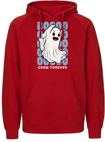 Boo Boo crew forever - boo, ghost, geist, forever - Fairtrade Hoodie