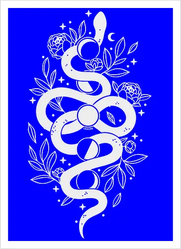 Mystical Moon Snake