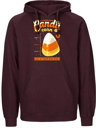 Candy corn - Tasting guide - Candycorn, anatomy, sweets, halloween - Fairtrade Hoodie