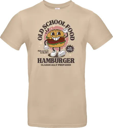 Old school Food - Hamburger
