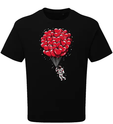 Heart balloon Astronaut