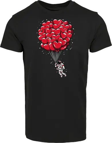 Heart balloon Astronaut