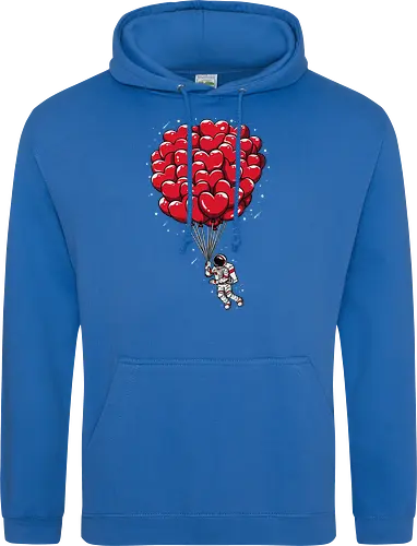 Heart balloon Astronaut