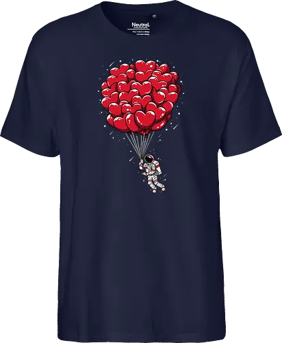 Heart balloon Astronaut