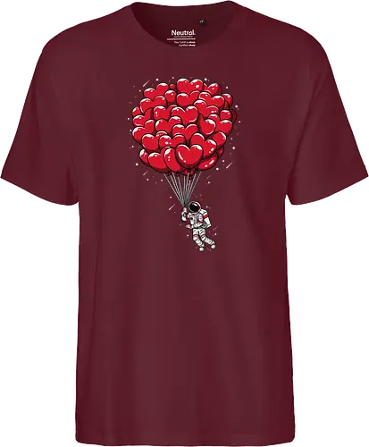 Heart balloon Astronaut