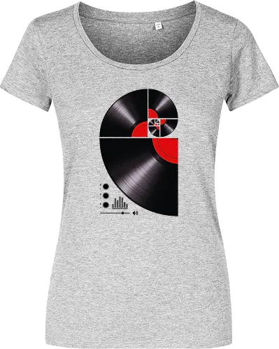 Fibonacci Spiral Vinyl