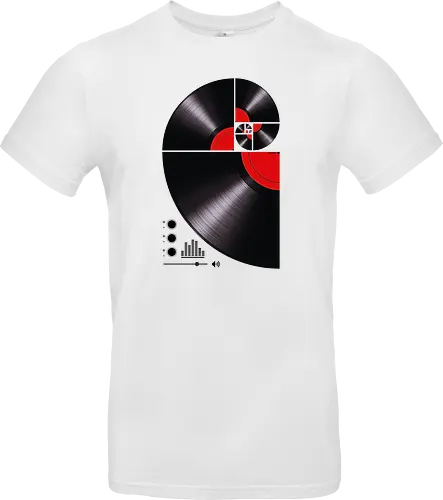 Fibonacci Spiral Vinyl