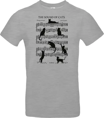 The Sound of Cats - cat, music - Standard T-Shirt