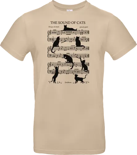The Sound of Cats - cat, music - Standard T-Shirt
