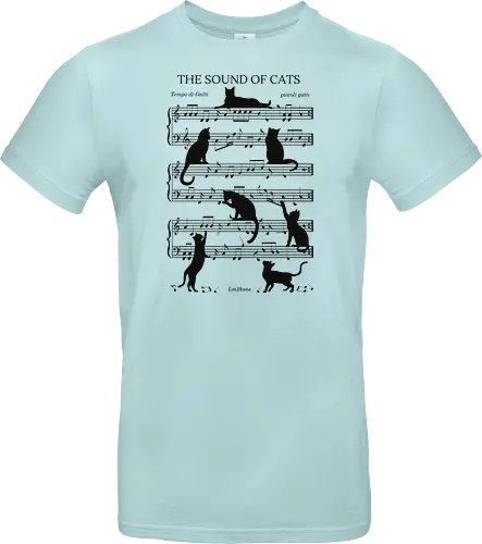 The Sound of Cats - cat, music - Standard T-Shirt