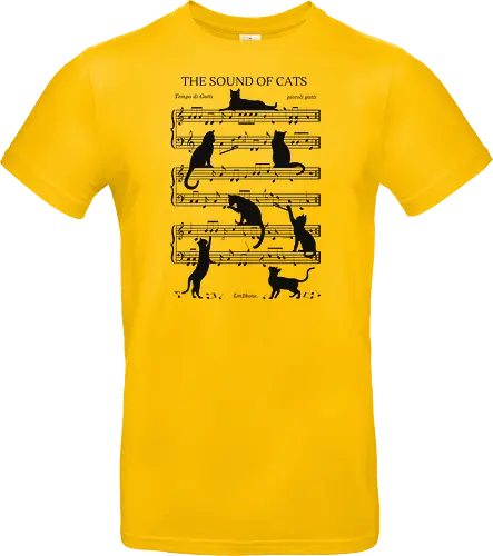 The Sound of Cats - cat, music - Standard T-Shirt