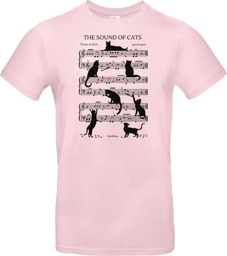 The Sound of Cats - cat, music - Standard T-Shirt