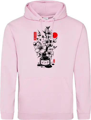 Black Cherry Blossom Japanese Ink