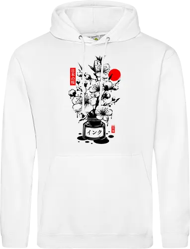 Black Cherry Blossom Japanese Ink