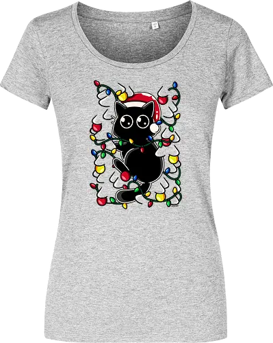 Christmas Tree Cat