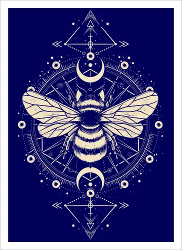 Occult Mystical Bee